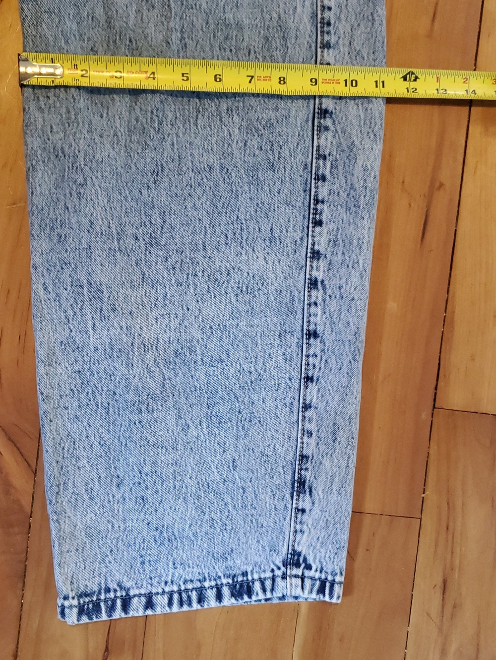 Hollister Light Blue Low-Rise Tapered Jeans Baggy - Picture 6 of 8